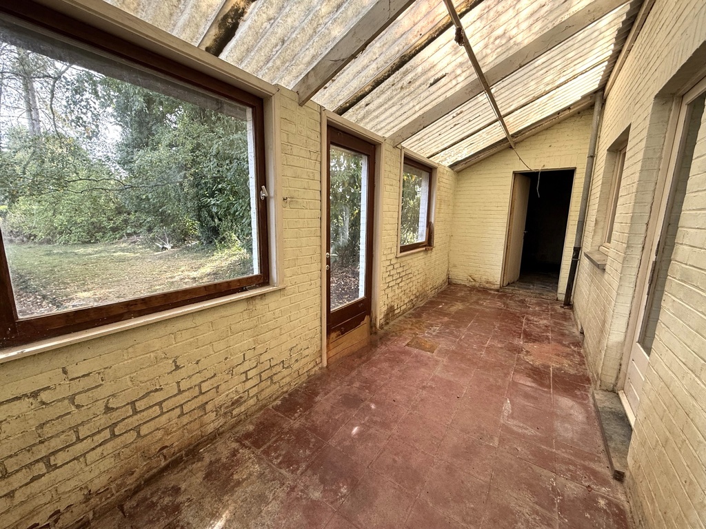 SOUS-OPTION / A VENDRE à BON-SECOURS (7603) : Jolie maison 3 ch., pass. latéral avec garage et jardin